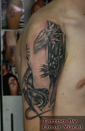 Ejderha Dövmesi - dragon tattoo