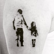 baba kız dövmesi dövmeleri tattoo love father doughterr