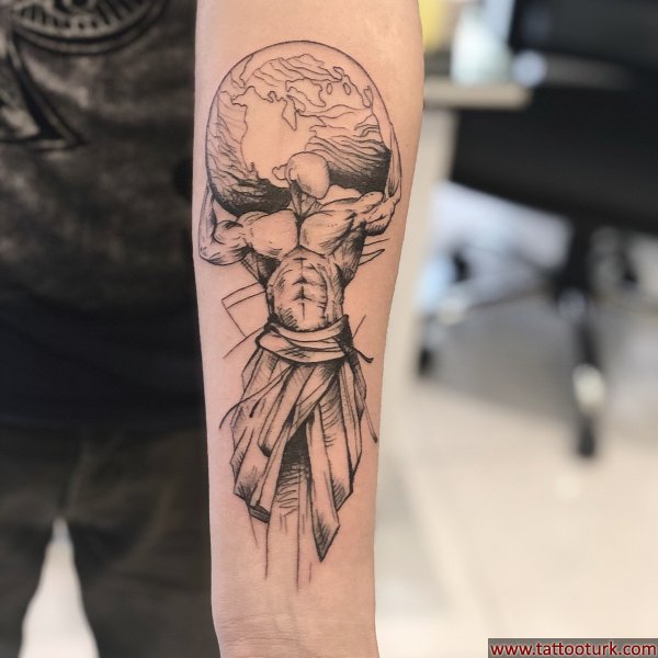 atlas dövmesi