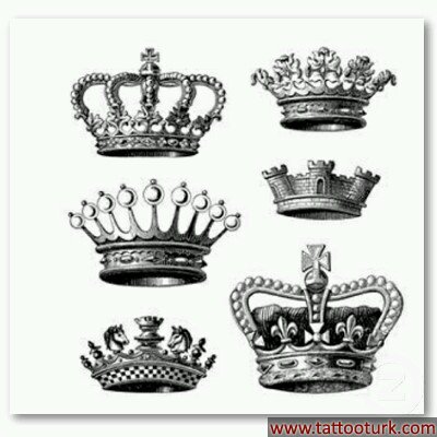 taç crown dövme modelleri dövme desenleri tattoo desing