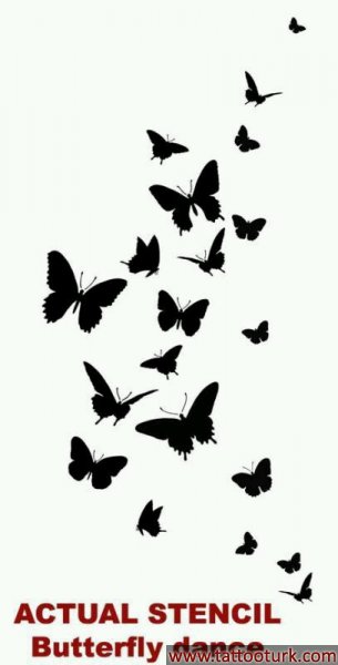 kelebek dövme modelleri dövme desenleri tattoo desing