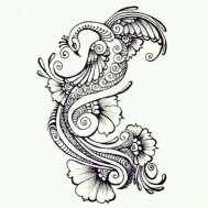 anka kuşu dövme modelleri dövme desenleri tattoo desing