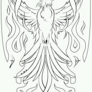anka kuşu dövme modelleri dövme desenleri tattoo desing